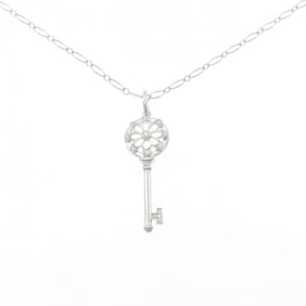 Tiffany Floral Key Necklace