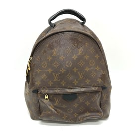 LOUIS VUITTON M44874 Monogram Palm Springs Backpack MM Canvas Rucksack for Men and Women, Brown