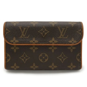 LOUIS VUITTON Monogram Florentine Pochette, Waist Pouch, Hip Bag, Clutch XS Size, M51855