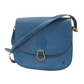 Louis Vuitton Epi Saint-Cloud Shoulder Bag M52195 Toledo Blue for Women