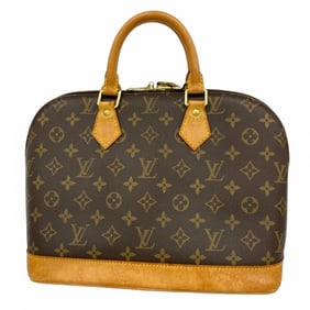 Louis Vuitton Monogram Alma Handbag M51130 Brown Women's