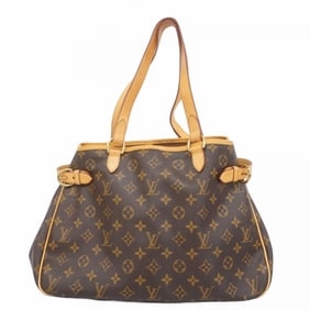 Louis Vuitton Monogram Batignolles Horizontal Tote Bag M51154 Brown Women's