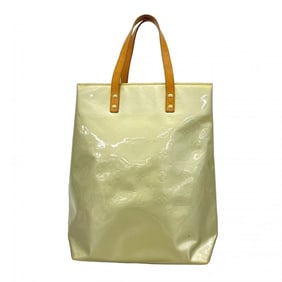 Louis Vuitton Vernis Reed MM Tote Bag M91142, Green, Women's