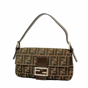 Fendi Zucca Mamma Bucket Handbag in Brown Nylon Canvas for Women (P1939420)