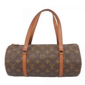 Louis Vuitton Monogram Papillon 30 Handbag M51385 Brown Women's