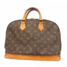 Louis Vuitton Monogram Alma Handbag M51130 Brown Women's