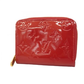 Louis Vuitton Vernis Zippy Coin Purse M93608 Pomme d'Amour for Women