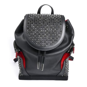 Christian Louboutin Explorer Funk Backpack, Black, 1165167, Unisex