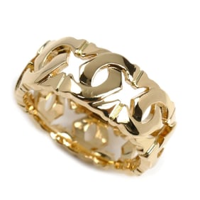 CARTIER 18KYG Yellow Gold Entrelacé Ring, Size 14.5, 55mm, 7.5g, Women's