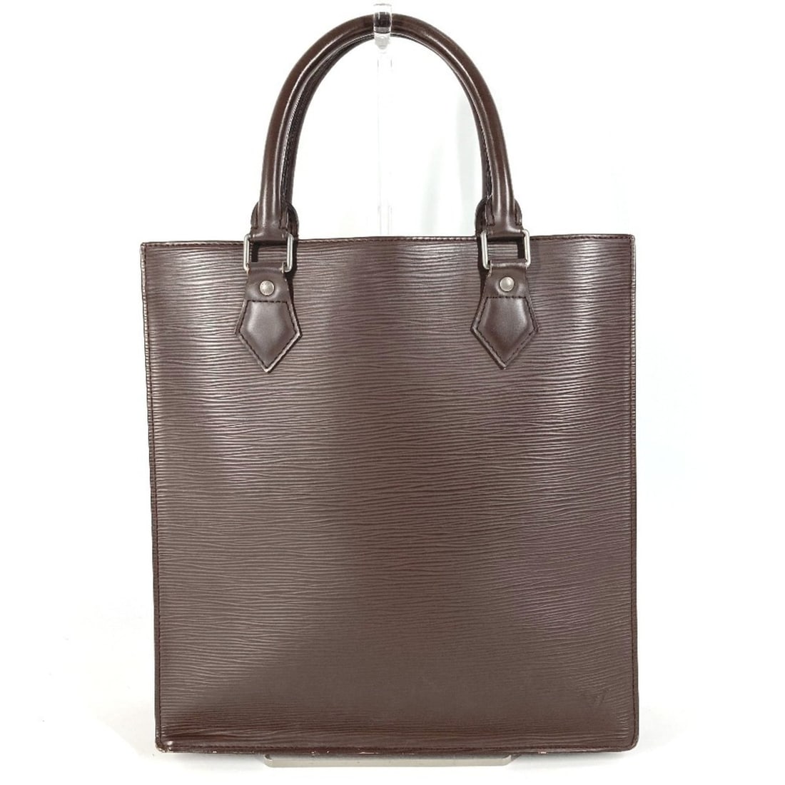 LOUIS VUITTON M5274D Epi Leather Sac Plat PM Vertical Tote Bag/Handbag in Leather, Mocha Brown