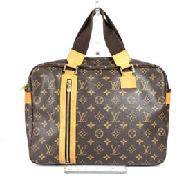 LOUIS VUITTON M40043 Monogram Sac Bosphore Handbag Tote Bag Business Canvas Men's Women's Brown