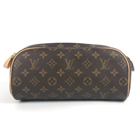 LOUIS VUITTON M44494 Monogram Dopp Kit Clutch Bag/Pouch/Second Bag in Canvas, Brown, for Men and