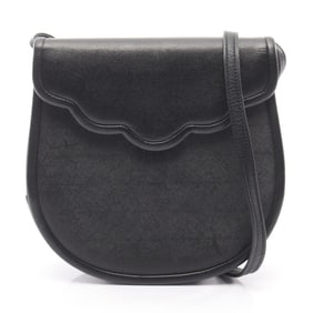 Yves Saint Laurent shoulder bag, leather, black, for women.