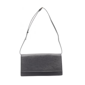 Louis Vuitton Honfleur Shoulder Bag, Epi Leather, Black, M52732