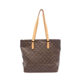 Louis Vuitton Caba Maison Tote Bag, Coated Canvas and Leather, Monogram, Women's, Brown, M51151