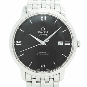 Omega De Ville 424.10.40.20.01.001 Black Dial Men's Watch