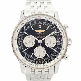 Breitling Navitimer AB0120 Black Dial Men's Watch