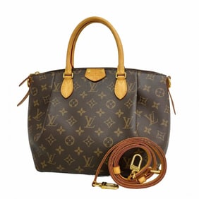 Louis Vuitton Monogram Turen PM Handbag M48813 Brown 2-Way Bag for Women P2035647