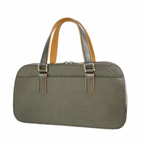 Louis Vuitton Monogram Matte Shelton Handbag M55172 Noir Women's P1999408