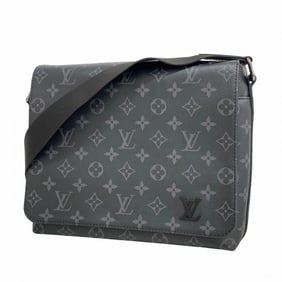 Louis Vuitton Monogram Eclipse District PM NV2 Shoulder Bag M45272 Black Men's P1993269