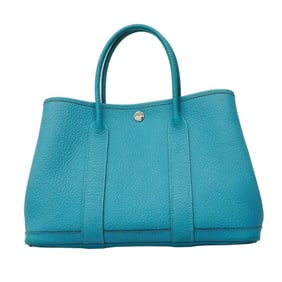 Hermes Hermès Garden TPM Country Turquoise Tote Bag (P1985934) - Women's