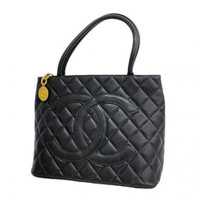 Chanel Reissue Tote Bag, Caviar Skin, Black, Women's