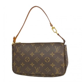 Louis Vuitton Monogram Pochette Accessoires M51980 Brown Women's Bag/Pouch