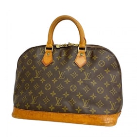 Louis Vuitton Monogram Alma Handbag M51130 Brown Women's