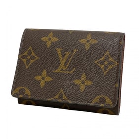 Louis Vuitton Monogram Envelope Carte de Visite Business Card Case M63801 Brown for Men and Women
