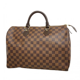 Louis Vuitton Damier Speedy 35 Handbag N41523 Ebene Women's