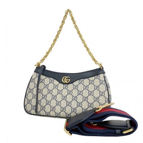 Gucci GG Marmont Supreme Handbag 735132 Navy 2-Way Bag for Women
