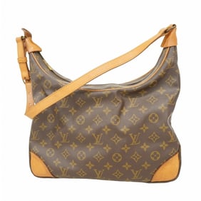 Louis Vuitton Monogram Boulogne 35 Shoulder Bag M51260 Brown Women's