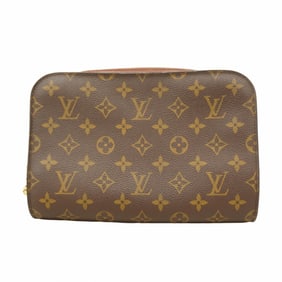 Louis Vuitton Monogram Orsay Clutch Bag M51790 Brown Men's