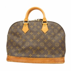 Louis Vuitton Monogram Alma Handbag M51130 Brown Women's