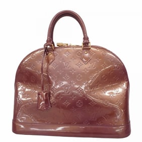 Louis Vuitton Vernis Alma GM Handbag M93594 Violet Women's