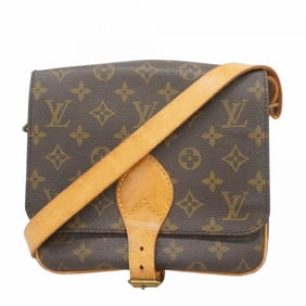 Louis Vuitton Monogram Cartesiere 22 Shoulder Bag M51253 Brown Women's