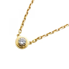 Cartier Amour XS Necklace, 1PD, 18K Yellow Gold with Diamonds, Women's