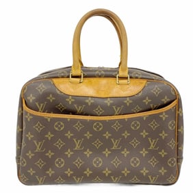 Louis Vuitton Monogram Deauville Handbag M47270 Brown Women's P1977266