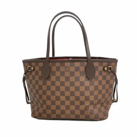 Louis Vuitton Damier Neverfull PM Tote Bag N51109 Ebene Women's P1958733