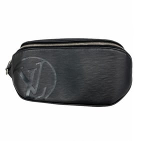 Louis Vuitton Epi Leather Waist Bag, LV Circle M53300, Noir, Men's, P1957071
