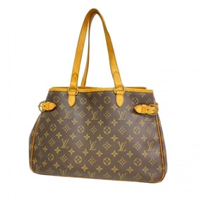 Louis Vuitton Monogram Batignolles Horizontal Tote Bag M51154 Brown Women's