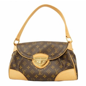 Louis Vuitton Monogram Beverly MM Shoulder Bag M40121 Brown Women's