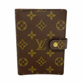 Louis Vuitton Monogram Agenda PM Planner Cover R20005 Brown for Men and Women