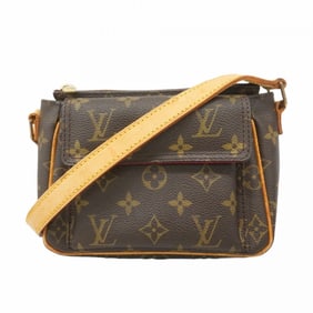 Louis Vuitton Monogram Viva Cite PM Shoulder Bag M51165 Brown Women's