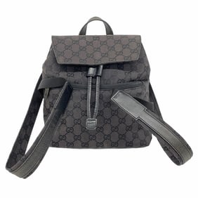 Gucci Backpack/Daypack GG Canvas 003 0242 Black Women's