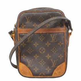 Louis Vuitton Monogram Danube Shoulder Bag M45266 Brown Women's