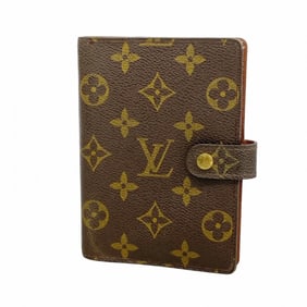 Louis Vuitton Monogram Agenda PM Planner Cover R20005 Brown for Men and Women