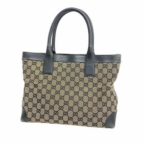 Gucci GG Canvas Tote Bag, Abbey 002 1199, Black, Women's