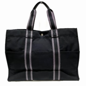 Hermes HERMES Tote Bag Foule GM Canvas