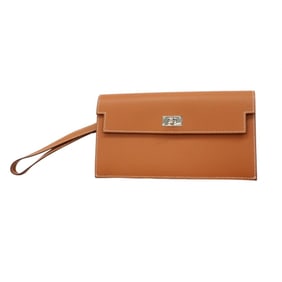 Hermes Hermès Kelly Pocket Long Wallet Madame Gold B Stamp Men's Women's